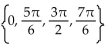 Find all real numbers in the interval   that satisfy the equation. -2 cos x tan x +   tan x = 0 A)    B)    C)    D)  No solution