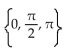 Find all real numbers in the interval   that satisfy the equation. -sin x =   cos   A)    B)  No solution C)    D)   