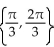 Find all real numbers in the interval   that satisfy the equation. -tan x sec x =   A)  No solution B)    C)    D)   