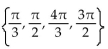 Find all real numbers in the interval   that satisfy the equation. -  tan x A)    B)    C)    D)   