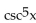 Find all real numbers in the interval   that satisfy the equation. -  - 4 csc x = 0 A)    B)    C)    D)   