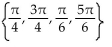 Find all real numbers in the interval   that satisfy the equation. -  - 4 csc x = 0 A)    B)    C)    D)   