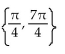 Find all real numbers in the interval   that satisfy the equation. -  + 2 cos x + 1 = 0 A)    B)    C)    D)   