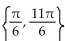 Find all real numbers in the interval   that satisfy the equation. -cos x cos   - sin x sin   =   A)    B)    C)    D)   