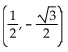 Find the proper coordinates of the point labeled on the given unit circle. -  A)    B)    C)    D)   