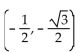 Find the proper coordinates of the point labeled on the given unit circle. -  A)    B)    C)    D)   