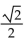 Find the exact value of the following expression without using a calculator. -sin (60°)  A)    B)    C)    D)   