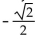 Find the exact value of the following expression without using a calculator. -  A)    B)    C)    D)   