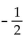 Find the exact value of the following expression without using a calculator. -cos (120°)  A)    B)    C)    D)   