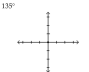 Draw the angle having the radian measure. -  A)    B)   