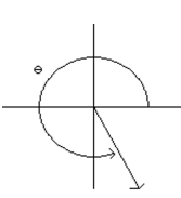 Draw the angle having the radian measure. -  A)    B)   