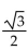 Use a reference angle to find the exact value of the expression. -sin 1110° A)    B)    C)    D)   