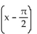 Find the phase shift of the function. -y = cos   A)    B)    C)    D)   