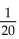 Solve the problem. -The voltage E in an electrical circuit is given by   where t is time measured in seconds. Find the period. A)    B)  20 C)    D)   