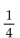 Find the exact value of the following expression without using a calculator. -  A)  4 B)    C)    D)   