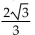 Find the exact value of the following expression without using a calculator. -sec (30°)  A)    B)    C)  1 D)   