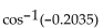 Find the approximate value of the expression with a calculator. Round the answer to two decimal places when necessary. -  A)  4.92 B)  4.51 C)  -0.2 D)  1.78
