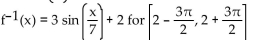 Find the inverse of the function and state its domain. -f(x)  =   A)    B)    C)    D)   