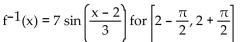 Find the inverse of the function and state its domain. -f(x)  =   A)    B)    C)    D)   