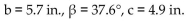Solve the right triangle with the given sides and angles. -  A)    B)    C)    D)   