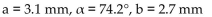 Solve the right triangle with the given sides and angles. -  A)    B)    C)    D)   