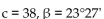 Solve the right triangle with the given sides and angles. -  A)    B)    C)    D)   