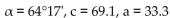 Solve the right triangle with the given sides and angles. -  A)    B)    C)    D)   