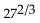 Evaluate the exponential expression. -  A)  9 B)  3 C)    D)  27
