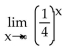 Use a graph or a table to find the limit. -  A)    B)  10 C)    D)  0