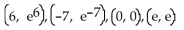 Fill in the missing coordinate in each ordered pair so that the pair is a solution to the given equation. -  A)    B)    C)    D)   