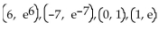 Fill in the missing coordinate in each ordered pair so that the pair is a solution to the given equation. -  A)    B)    C)    D)   