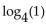 Write the equation as an equivalent exponential equation. -  = 0 A)    B)    C)    D)   
