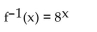 Find the inverse of the function. -  A)    B)    C)    D)   