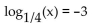 Solve the equation. -  A)    B)  81 C)    D)  64