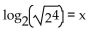 Solve the equation. -  A)  4 B)  8 C)    D)  2