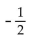 Solve the equation. -  A)  2 B)  -2 C)    D)   