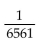 Solve the equation. -  A)  512 B)    C)    D)  6561