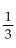 Solve the equation. -  A)    B)  -3 C)    D)  3