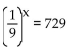 Solve the equation. -  A)    B)    C)  -3 D)  3