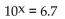 Use a graphing calculator to solve the equation. Round to two decimal places. -  A)  0.83 B)  4.38 C)  -0.4 D)  0.6