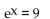Use a graphing calculator to solve the equation. Round to two decimal places. -  A)  392.55 B)  8103.08 C)  2.20 D)  0.95