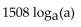 Simplify the expression. -  A)    B)    C)  1 D)  1508