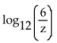 Rewrite the expression as a single logarithm. -  A)    B)    C)    D)   