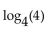Rewrite the expression as a single logarithm. -  A)    B)    C)    D)   