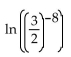 Rewrite the expression as a single logarithm. -  A)    B)    C)    D)   