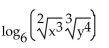 Rewrite the expression as a single logarithm. -  A)    B)    C)    D)   
