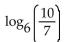 Rewrite the expression as a sum or difference of logarithms or multiples of logarithms. -  A)    B)    C)    D)   