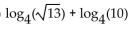 Rewrite the expression as a sum or difference of logarithms or multiples of logarithms. -  A)    B)    C)    D)   