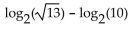 Rewrite the expression as a sum or difference of logarithms or multiples of logarithms. -  A)    B)    C)    D)   