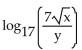 Rewrite the expression as a sum or difference of logarithms or multiples of logarithms. -  A)    B)    C)    D)   